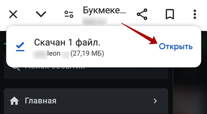 Ставки на спорт через мобильное приложение